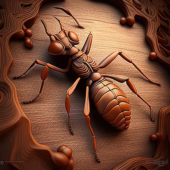 3D модель Crematogaster rogenhoferi (STL)